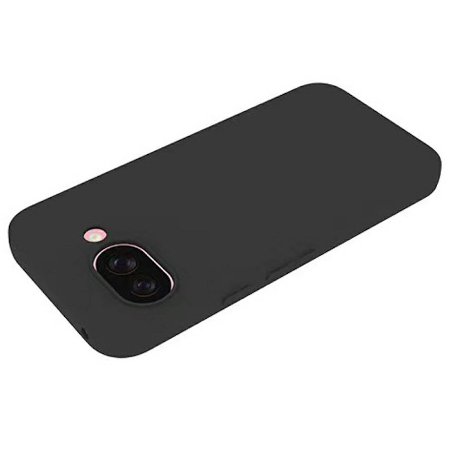 Für Google Pixel 9a Silikon TPU Schutz Hülle Cover Flexibel ultra dünn Schwarz-4