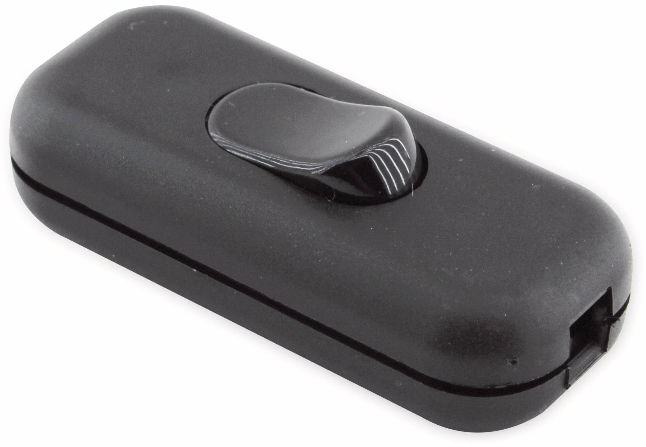 ARDITI Schnurzwischenschalter, 230 V, 2 A, schwarz-0
