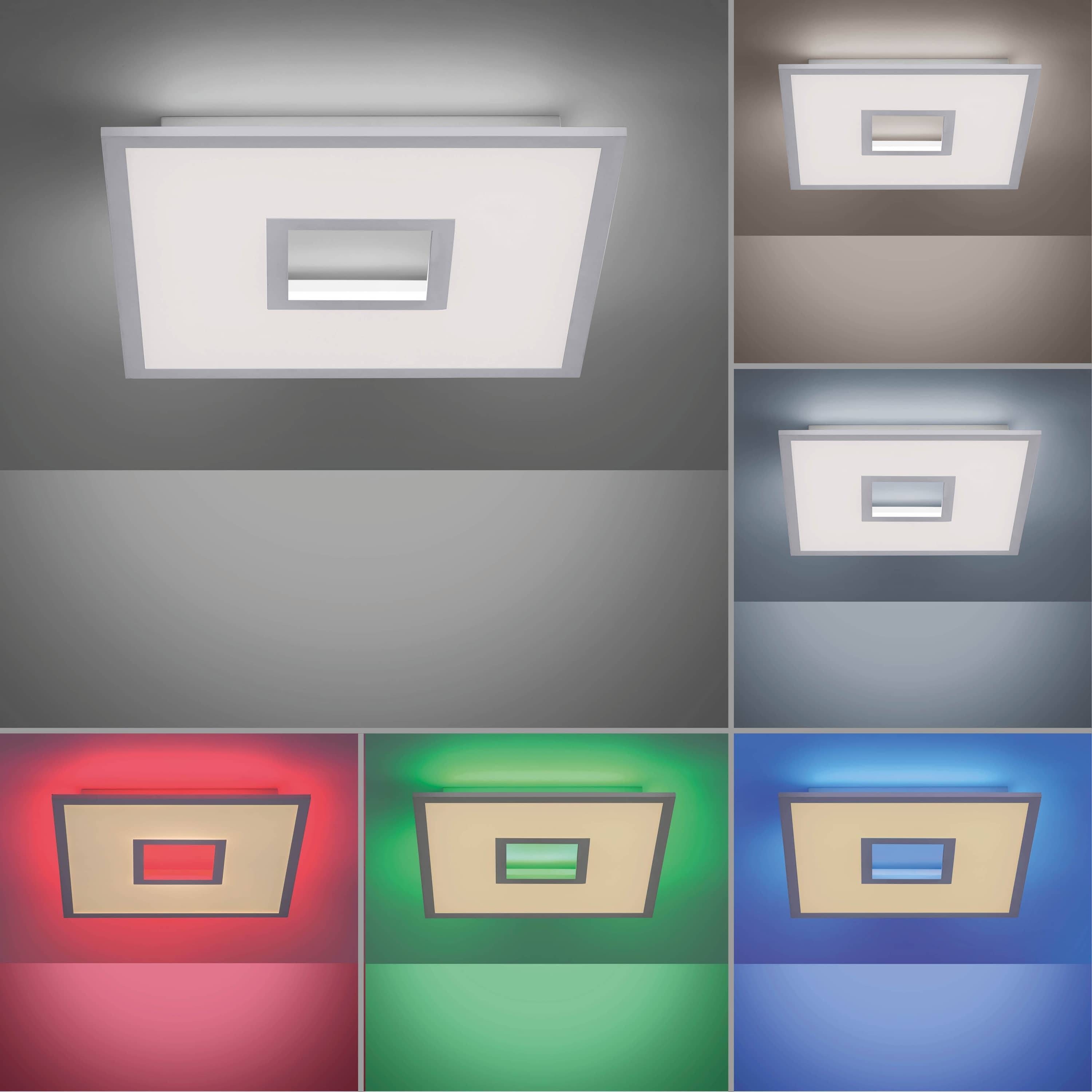 JUST LIGHT LED-Deckenleuchte 11645-16 weiß, 27,5W, 3450lm, CCT, RGB-4