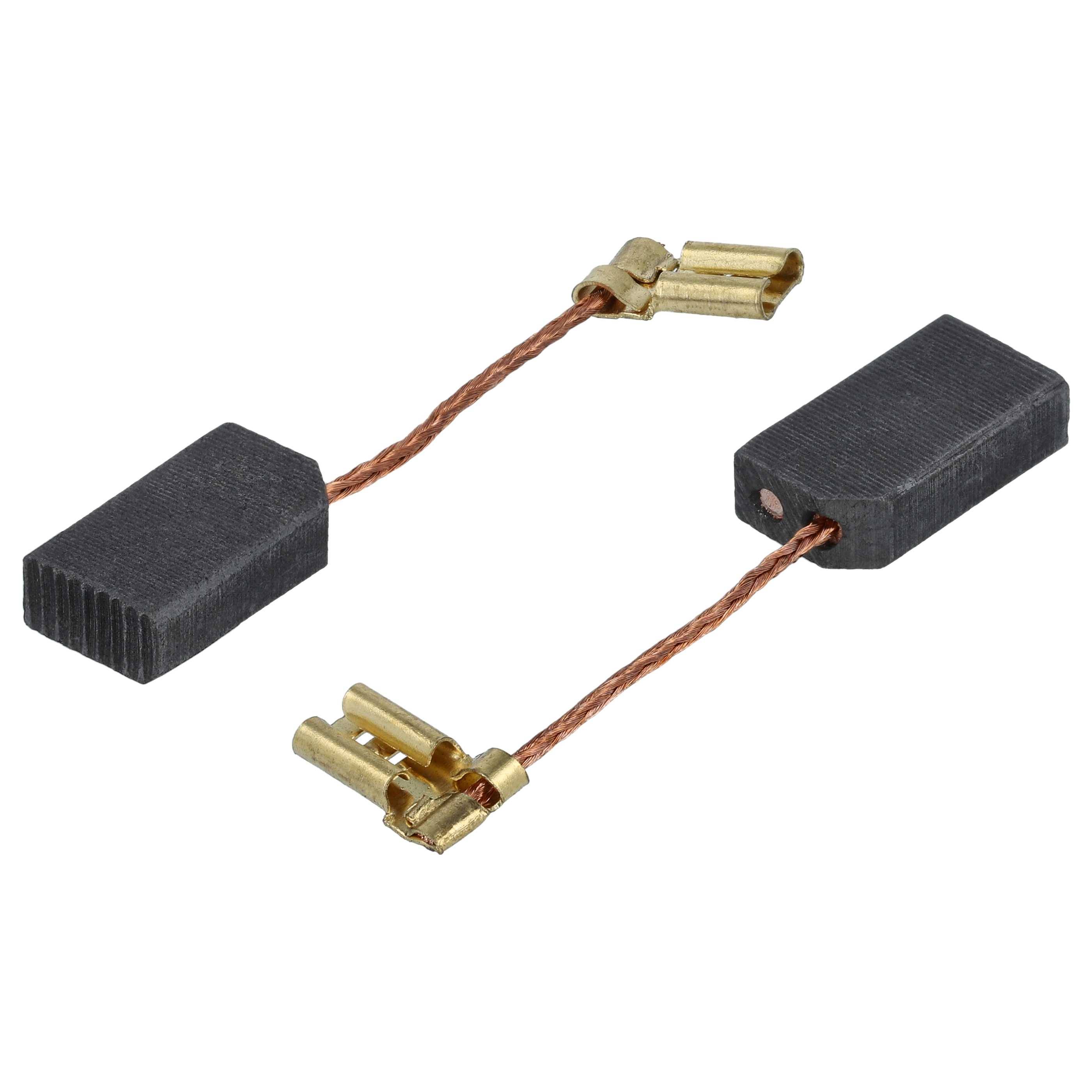 vhbw 2x Kohlebürste 5 x 10 x 17,5 mm Ersatz für Fein 30711132003, 30711132000, 30711154000, 30711144004 für-0