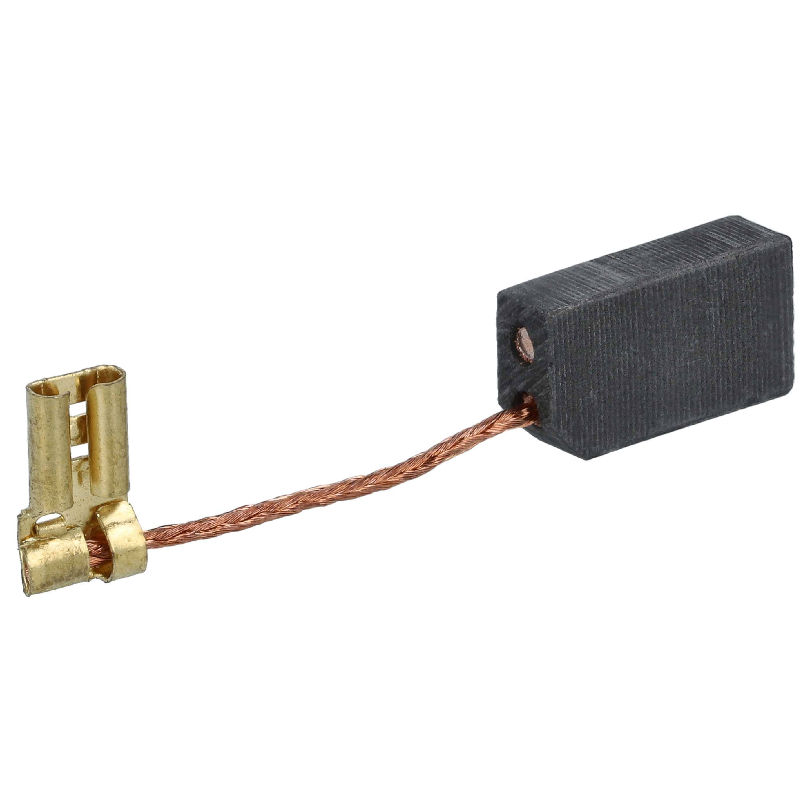 vhbw 2x Kohlebürste 5 x 10 x 17,5 mm Ersatz für Fein 30711132003, 30711132000, 30711154000, 30711144004 für-1