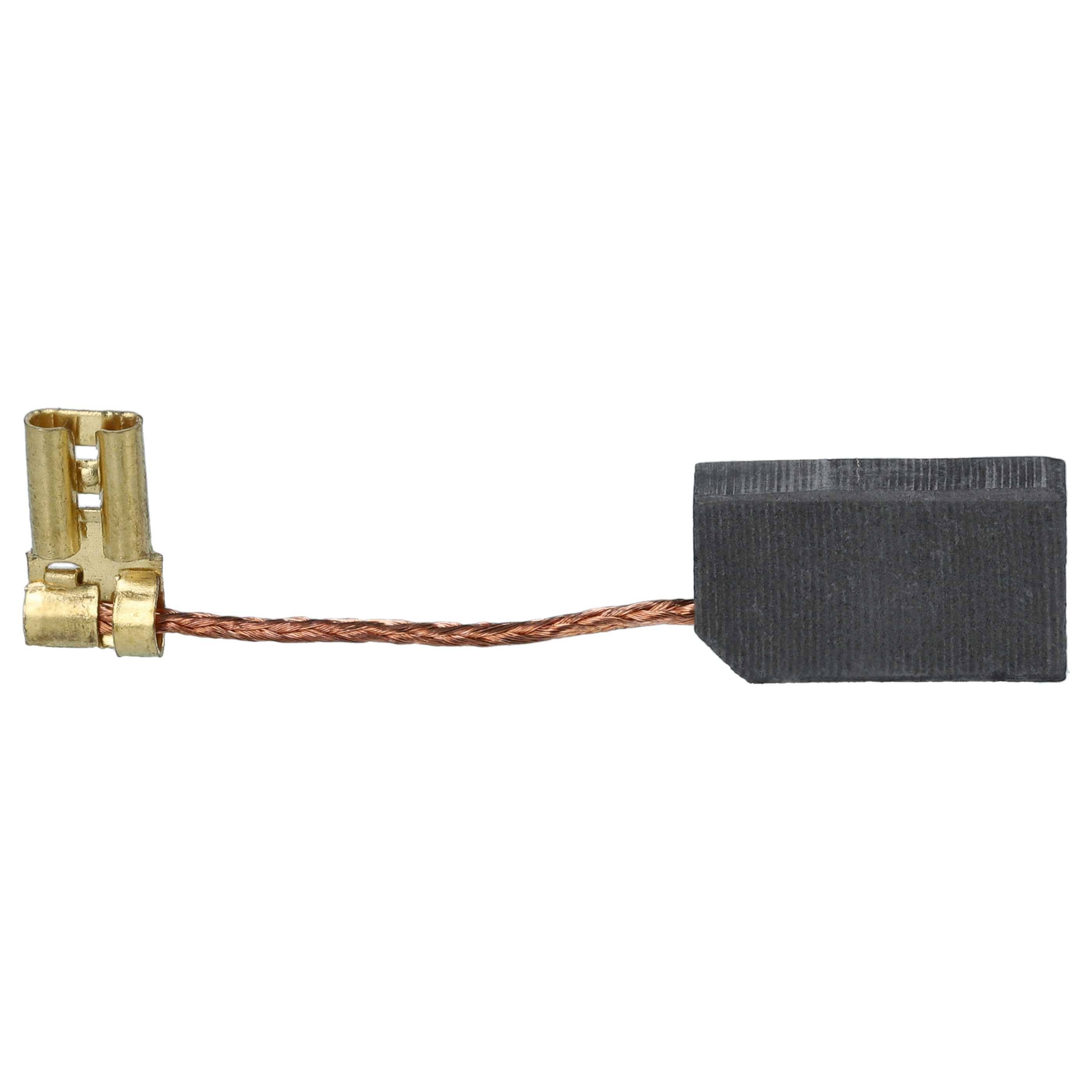 vhbw 2x Kohlebürste 5 x 10 x 17,5 mm Ersatz für Fein 30711132003, 30711132000, 30711154000, 30711144004 für-2