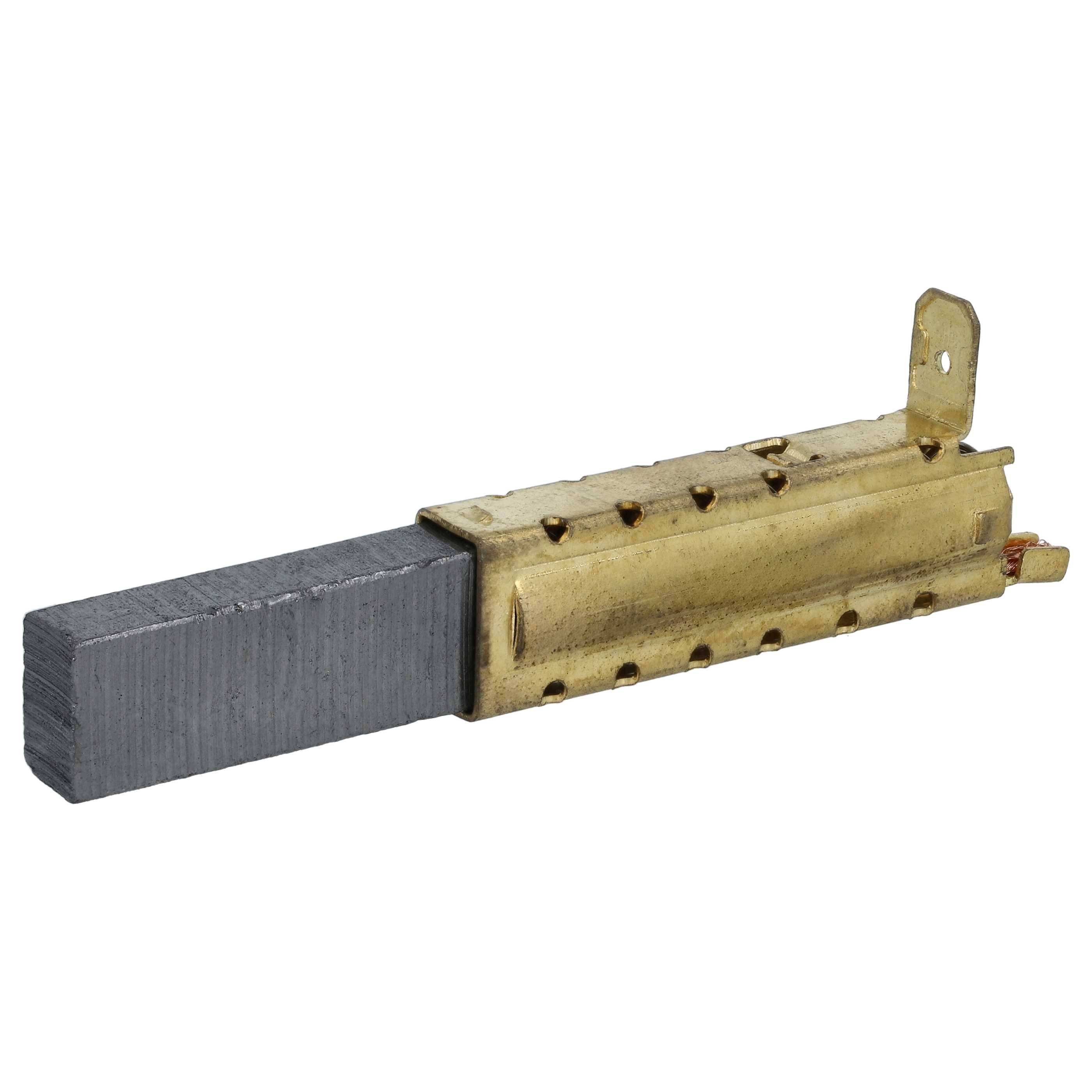vhbw 2x Kohlebürste 6,3 x 11 x 32 mm kompatibel mit Kärcher SE 2001, 3001 Staubsauger-1