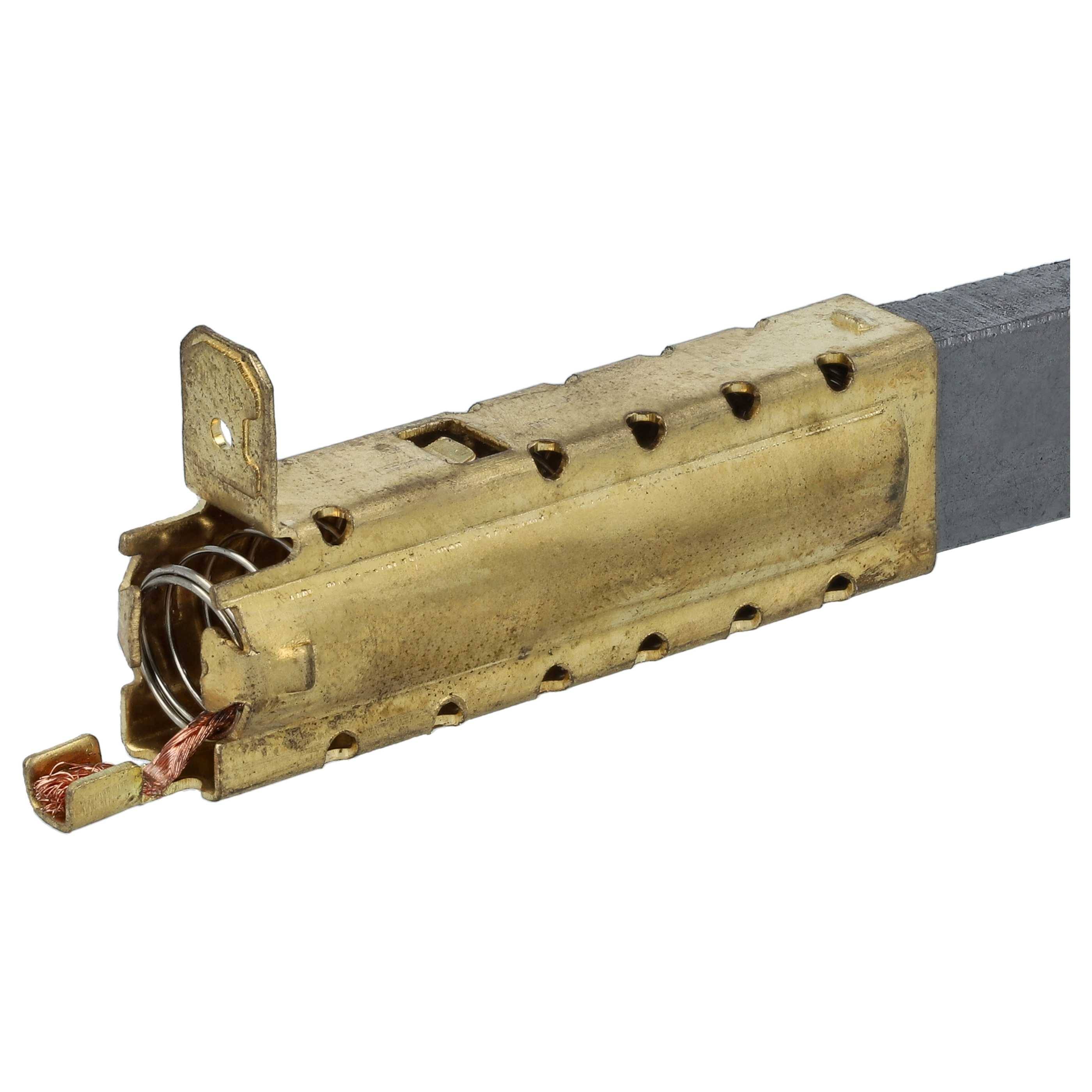 vhbw 2x Kohlebürste 6,3 x 11 x 32 mm kompatibel mit Kärcher SE 2001, 3001 Staubsauger-4