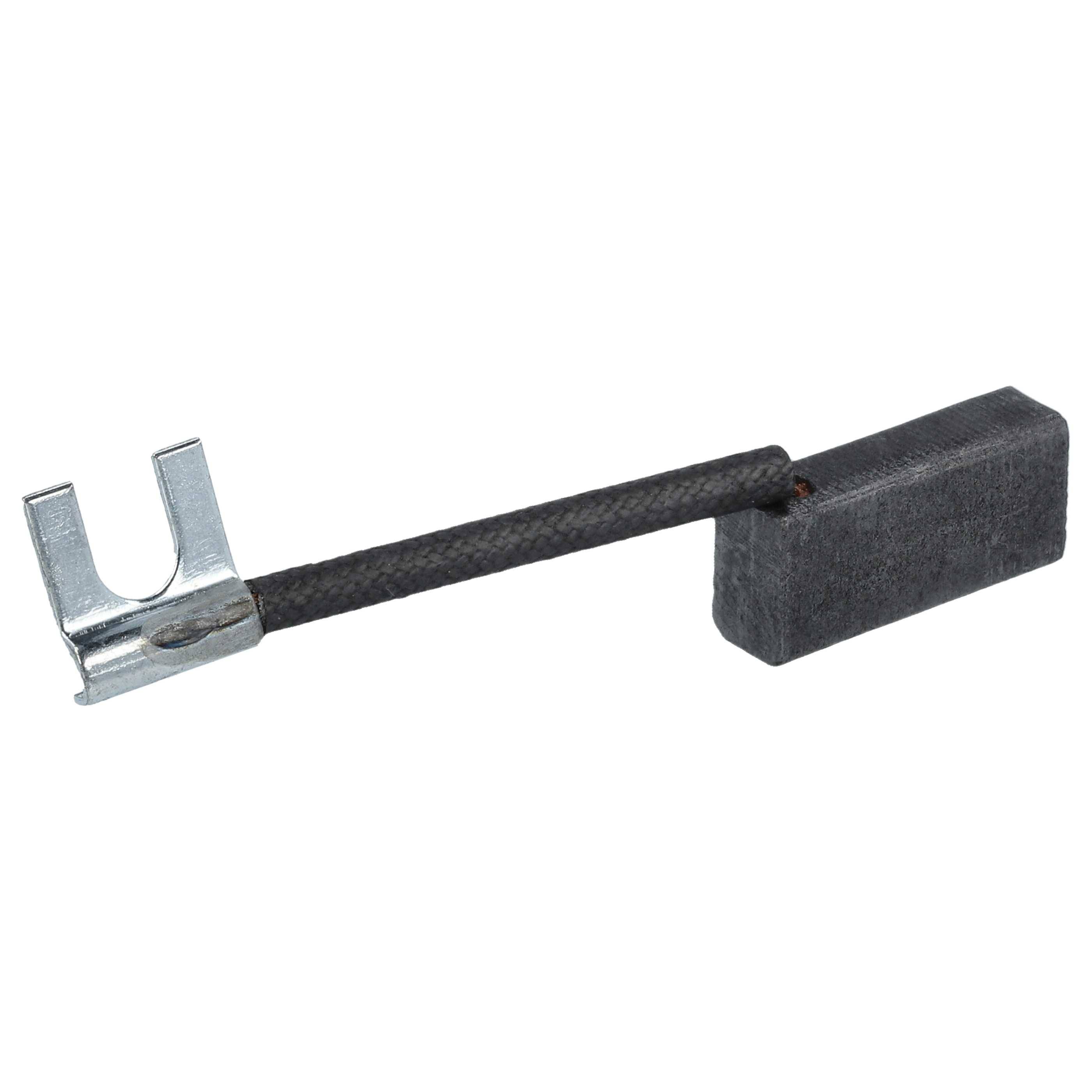 vhbw 2x Kohlebürste 5 x 8 x 17 mm kompatibel mit Fein AStx 649 | 649-1 Winkelschleifer, Bohrmaschine-1