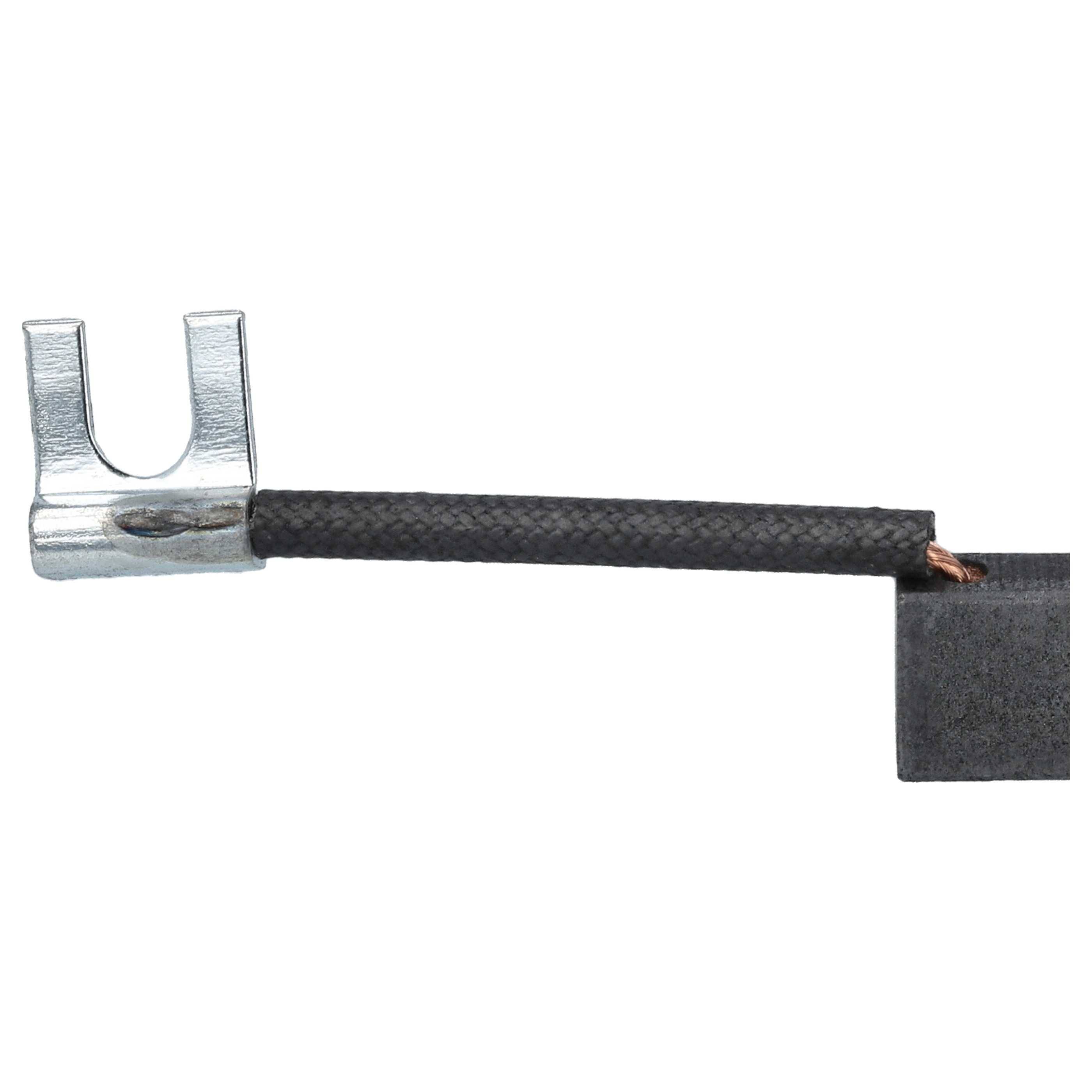 vhbw 2x Kohlebürste 5 x 8 x 17 mm kompatibel mit Fein AStx 649 | 649-1 Winkelschleifer, Bohrmaschine-4
