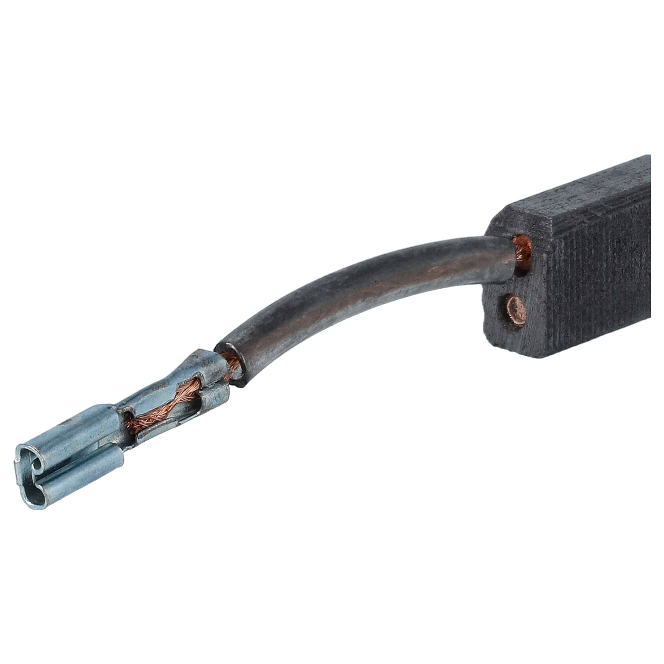 vhbw 2x Kohlebürste 5 x 8 x 14 mm kompatibel mit Fein SCT 5-40X | 6-25, 5-40, 5-40U Winkelschleifer, Bohrmaschine-4