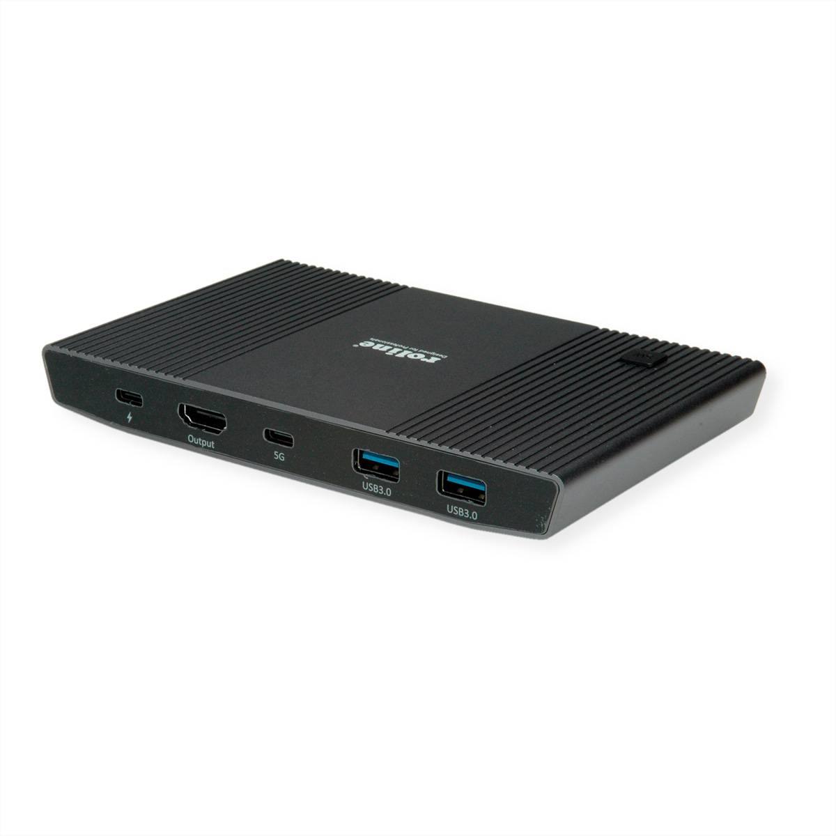ROLINE KVM Switch, HDMI 4K, USB, 1 User - 2 Mobilgeräte-3