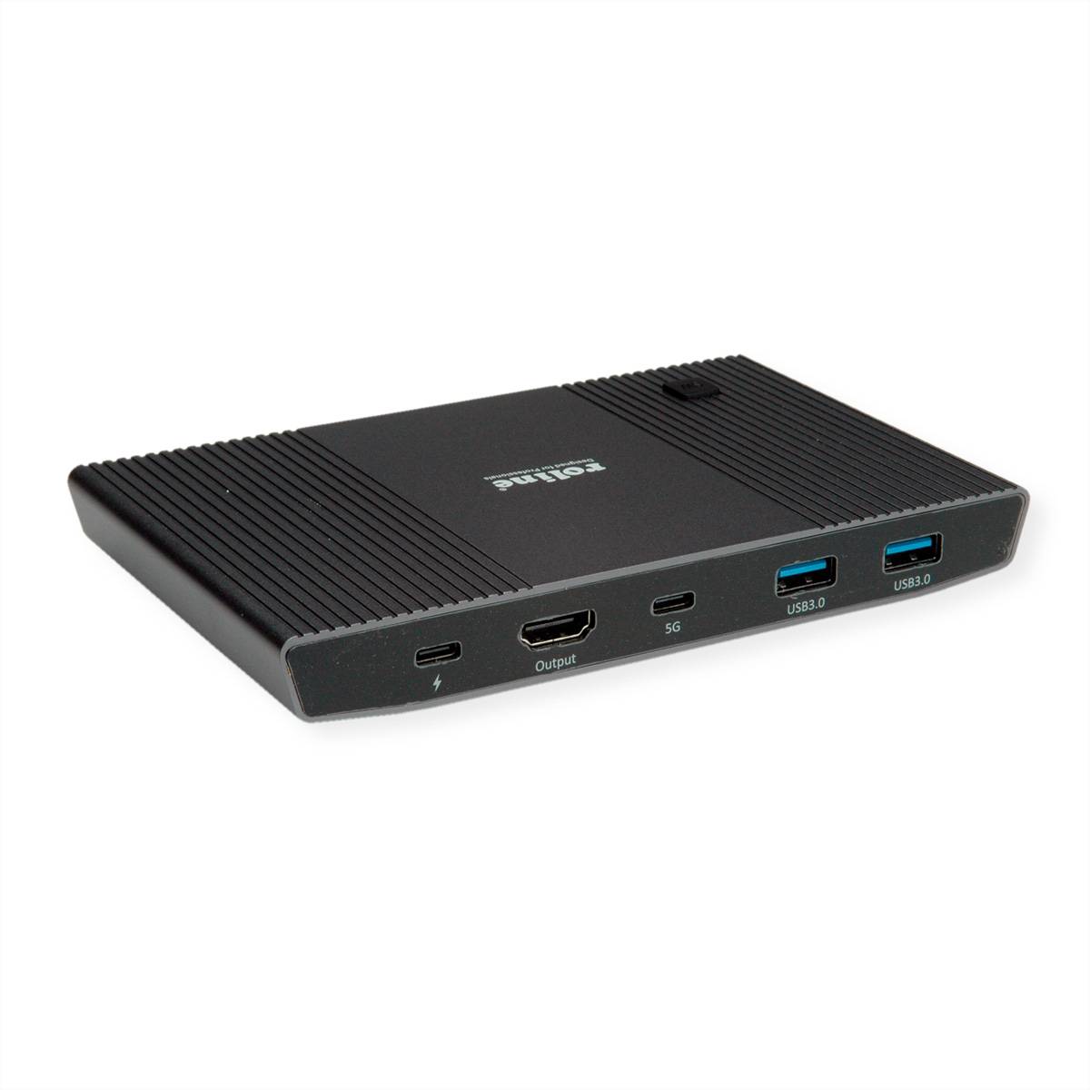 ROLINE KVM Switch, HDMI 4K, USB, 1 User - 2 Mobilgeräte-4