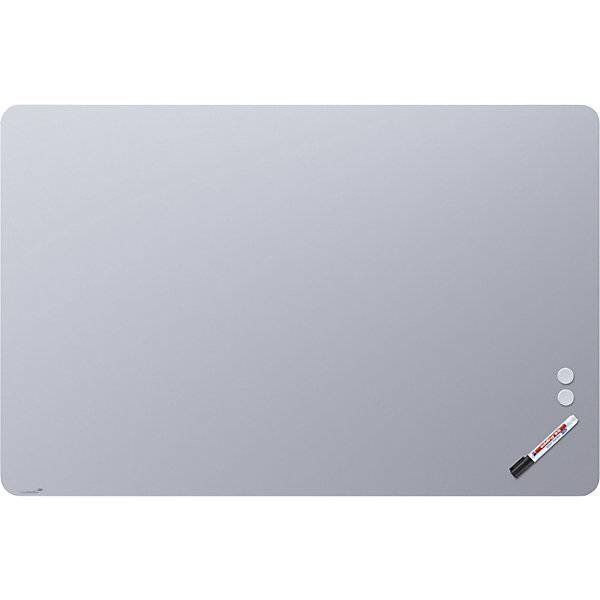 Mattes Glasboard runde Ecken Sicherheitsglas BxH 1500 x 1000 mm pastellblau. Legamaster GmbH 83359849