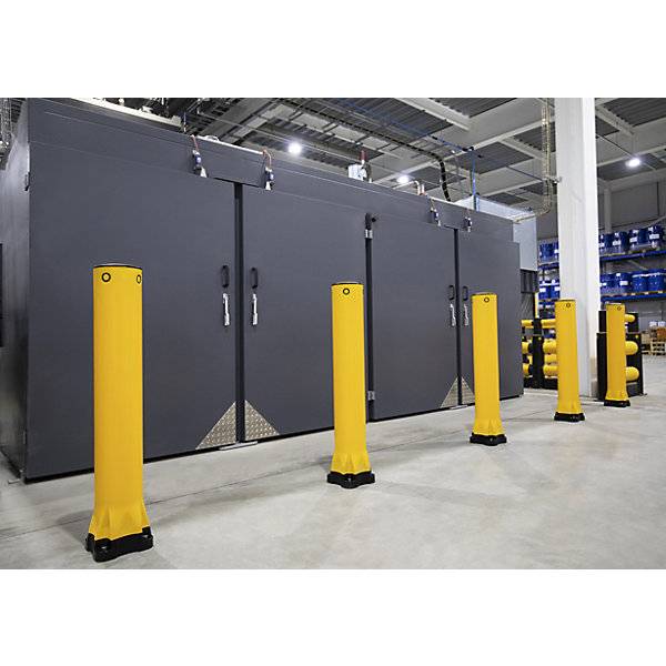 Rammschutz-Poller Monoplex Polyurethan gelb HxØ 1195 x 190 mm. A-Safe GmbH 83258649-3