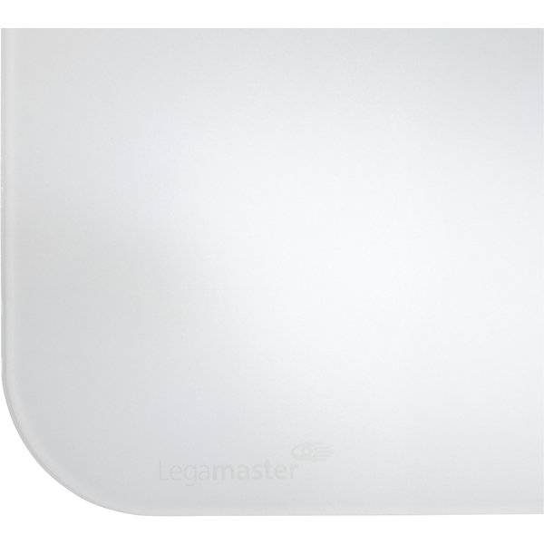 Mattes Glasboard runde Ecken Sicherheitsglas BxH 1200 x 900 mm warmgrau. Legamaster GmbH 83359549-1