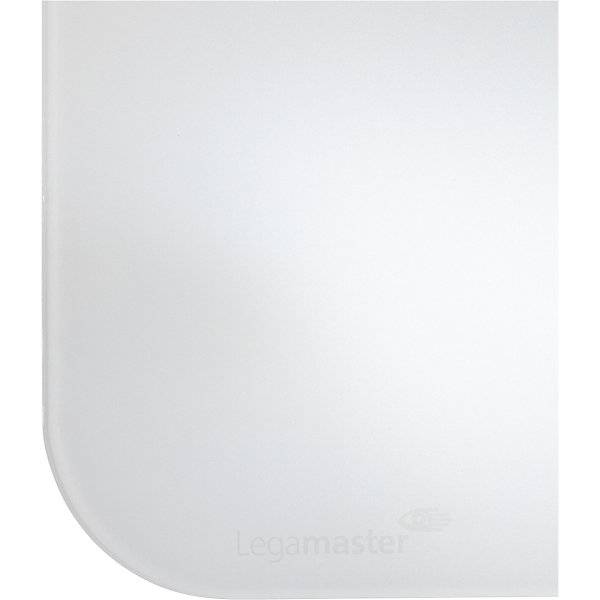 Mattes Glasboard runde Ecken Sicherheitsglas BxH 1200 x 900 mm warmgrau. Legamaster GmbH 83359549-2