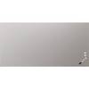 Mattes Glasboard Sicherheitsglas BxH 2000 x 1000 mm warmgrau. Legamaster GmbH 83361749