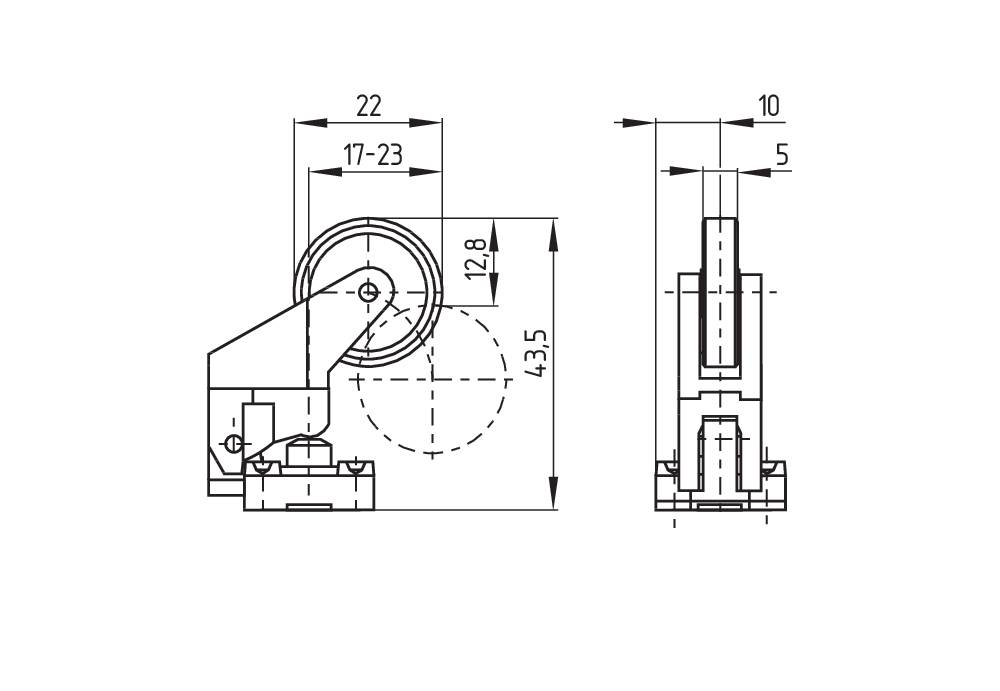 Schmersal ZK4 236-11Z-M20 Positionsschalter , P/N: 151151629-2