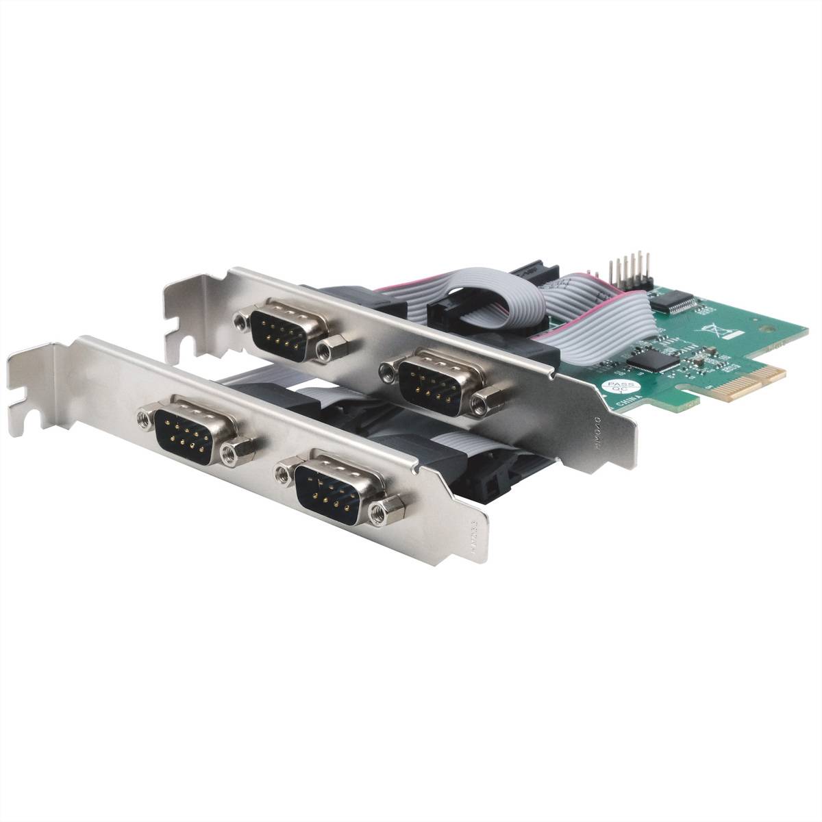 EXSYS EX-46014 4S Seriell RS-232 PCIe Karte-0