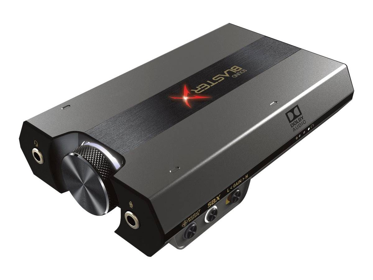 Creative Soundkarte Sound BlasterX G6 7.1 HD USB-C extern Multimedia-Technik Soundkarten-0