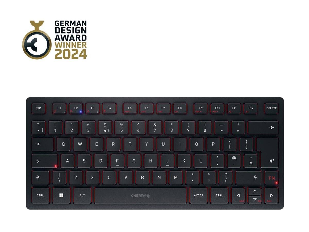 Cherry KW 9200 MINI - Tastatur - kabellos - 2.4-0