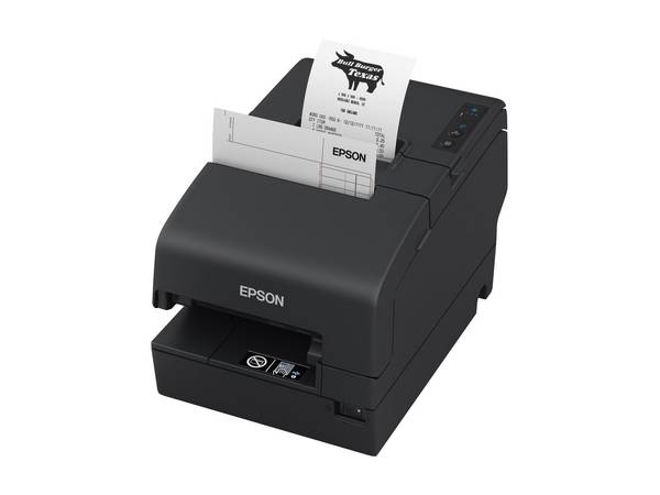 Epson TM-H6000VI Cutter MICR USB RS232 Ethernet OPOS schwarz - POS-Drucker - Nadel/Matrixdruck