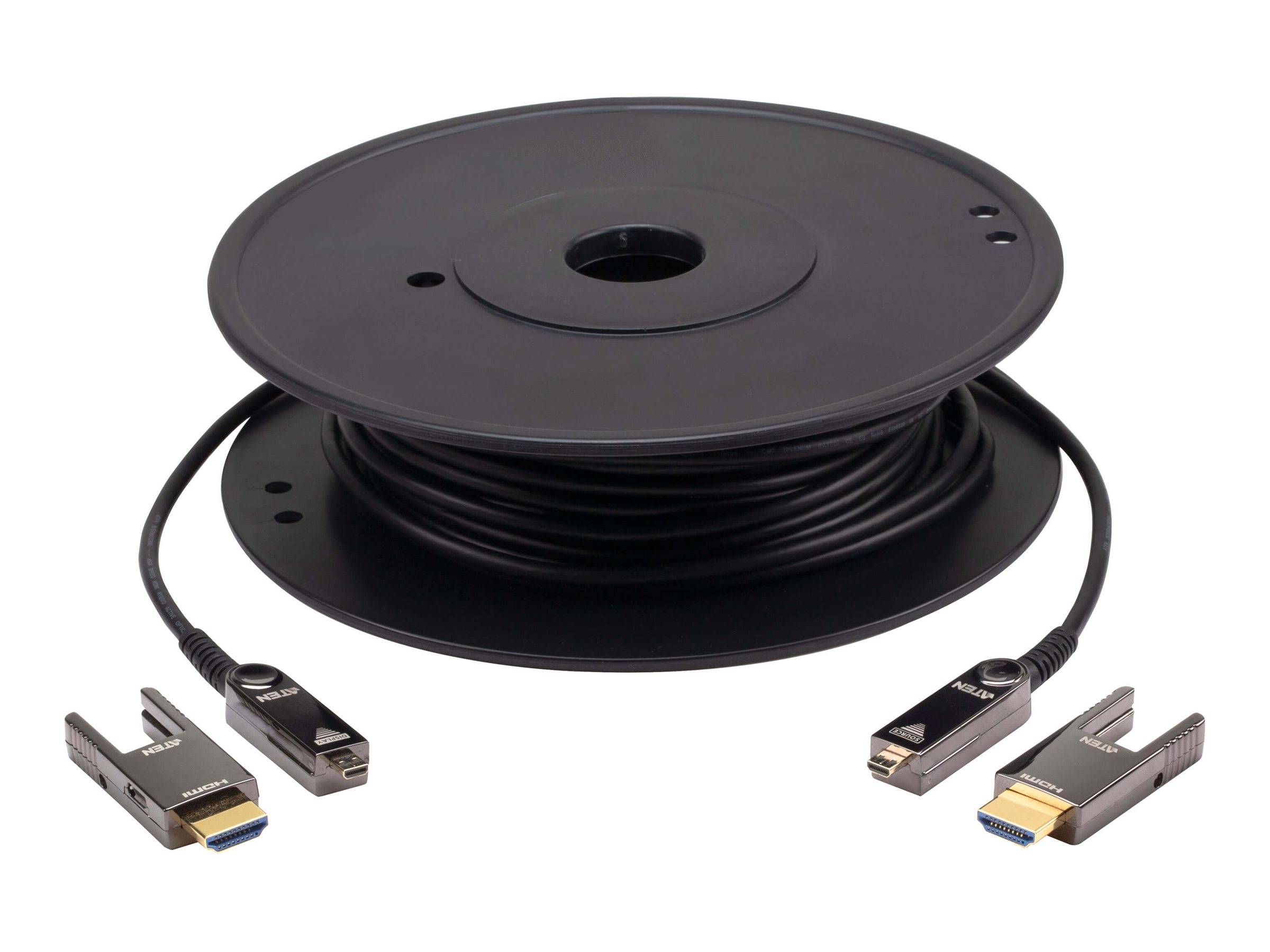 ATEN VE7834A - Hohe Geschwindigkeit - HDMI-Kabel mit Ethernet - 19 pin micro HDMI Type D männlich zu 19 pin micro HDMI T-0
