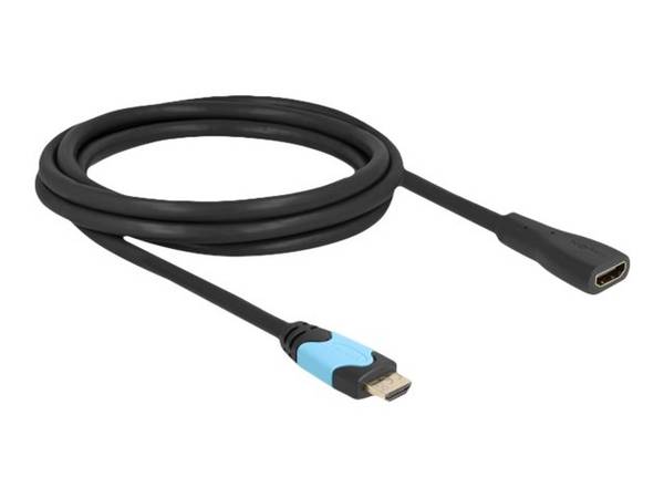 Delock Highspeed - HDMI-Verlängerungskabel - HDMI weiblich zu HDMI männlich - 2