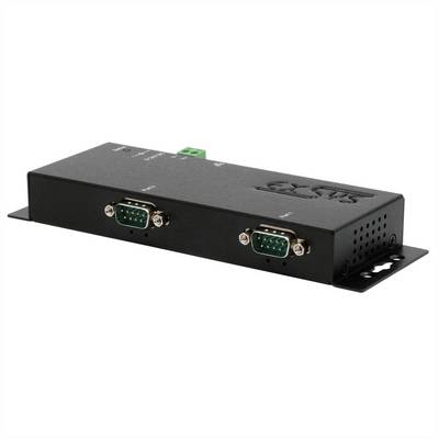 Exsys EX-6122-2 Ethernet zu Seriell 2 x RS-232 mit 9 Pin Stecker - Schnittstellenkarte - Ethernet-0