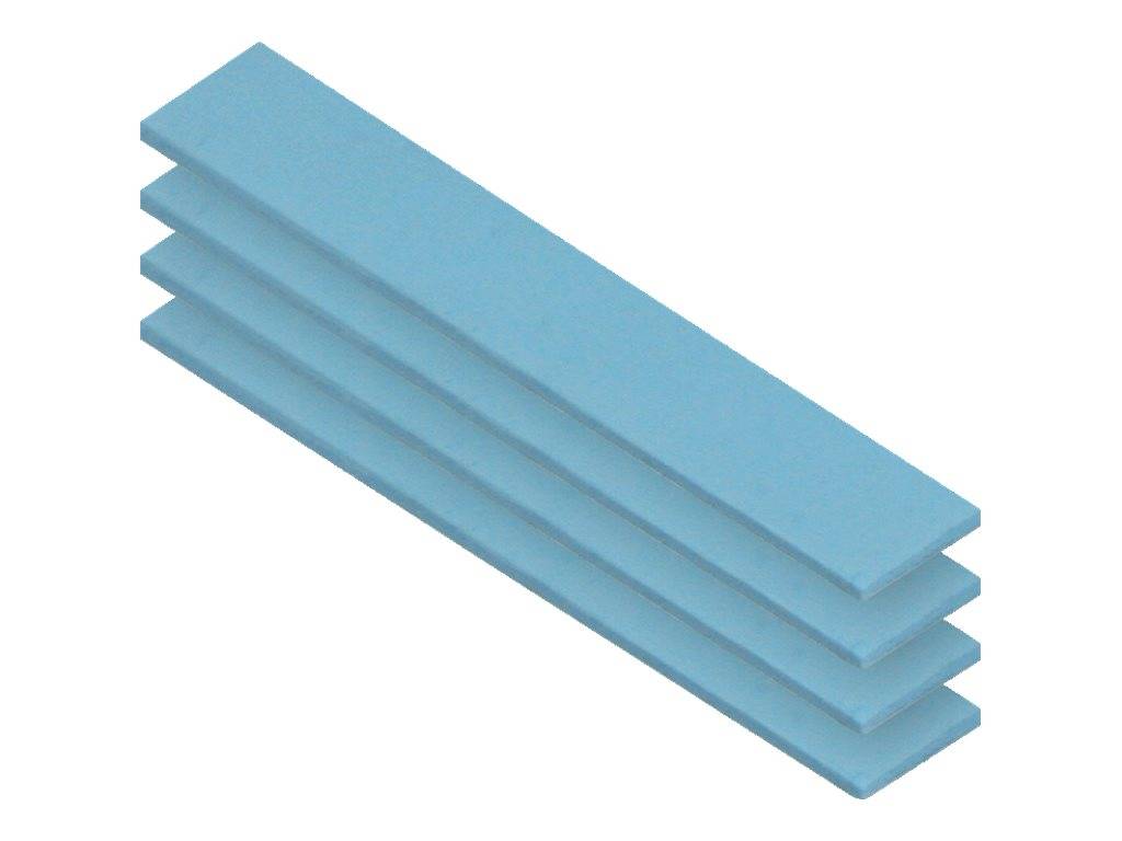 Arctic TP-3 - Thermo-Pad - Blau (Packung mit 4)