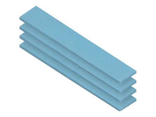 Arctic TP-3 - Thermo-Pad - Blau (Packung mit 4)