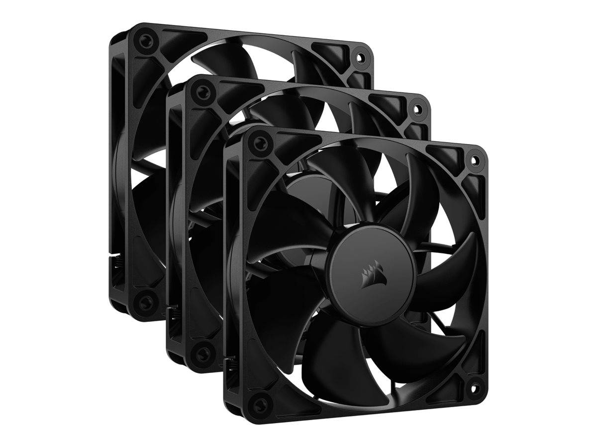 Corsair RS120 Computergehäuse Ventilator 12 cm Schwarz 3 Stück-0