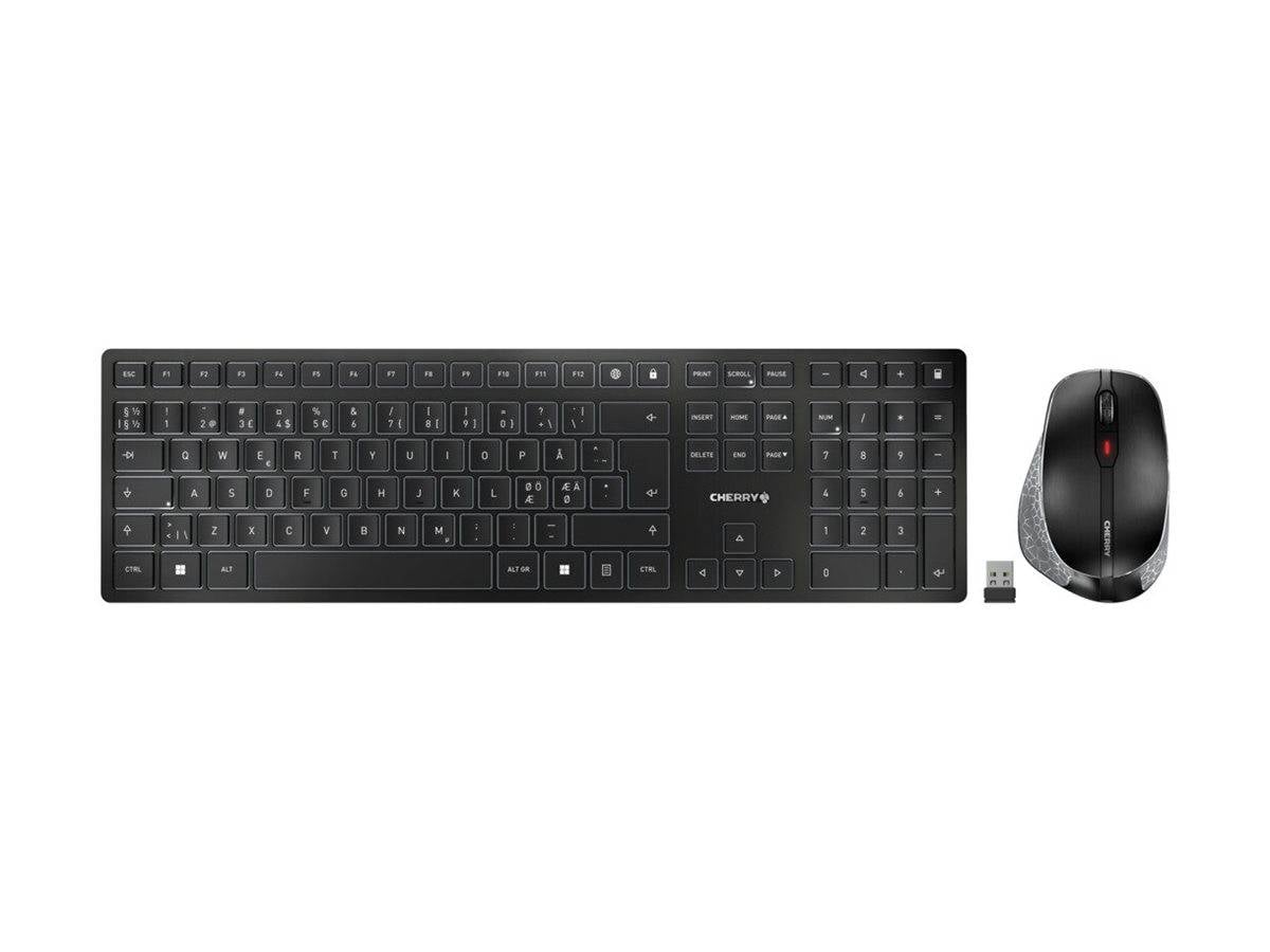 Cherry DW 9500 SLIM - Tastatur-und-Maus-Set - kabellos - TL: Nordisch, QWERTY-0