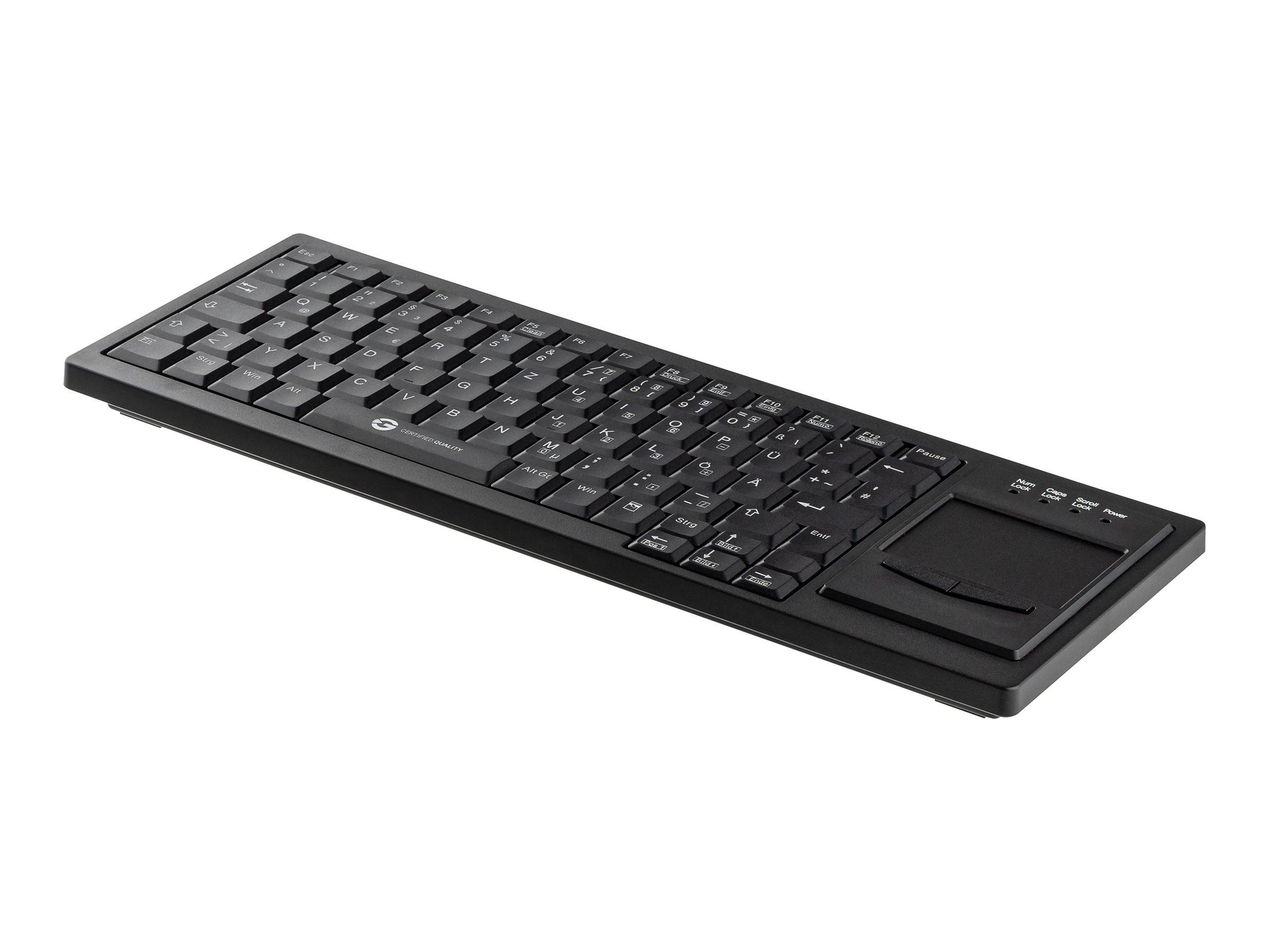 GETT CleanType Xtra Touch - Tastatur - mit Touchpad-0