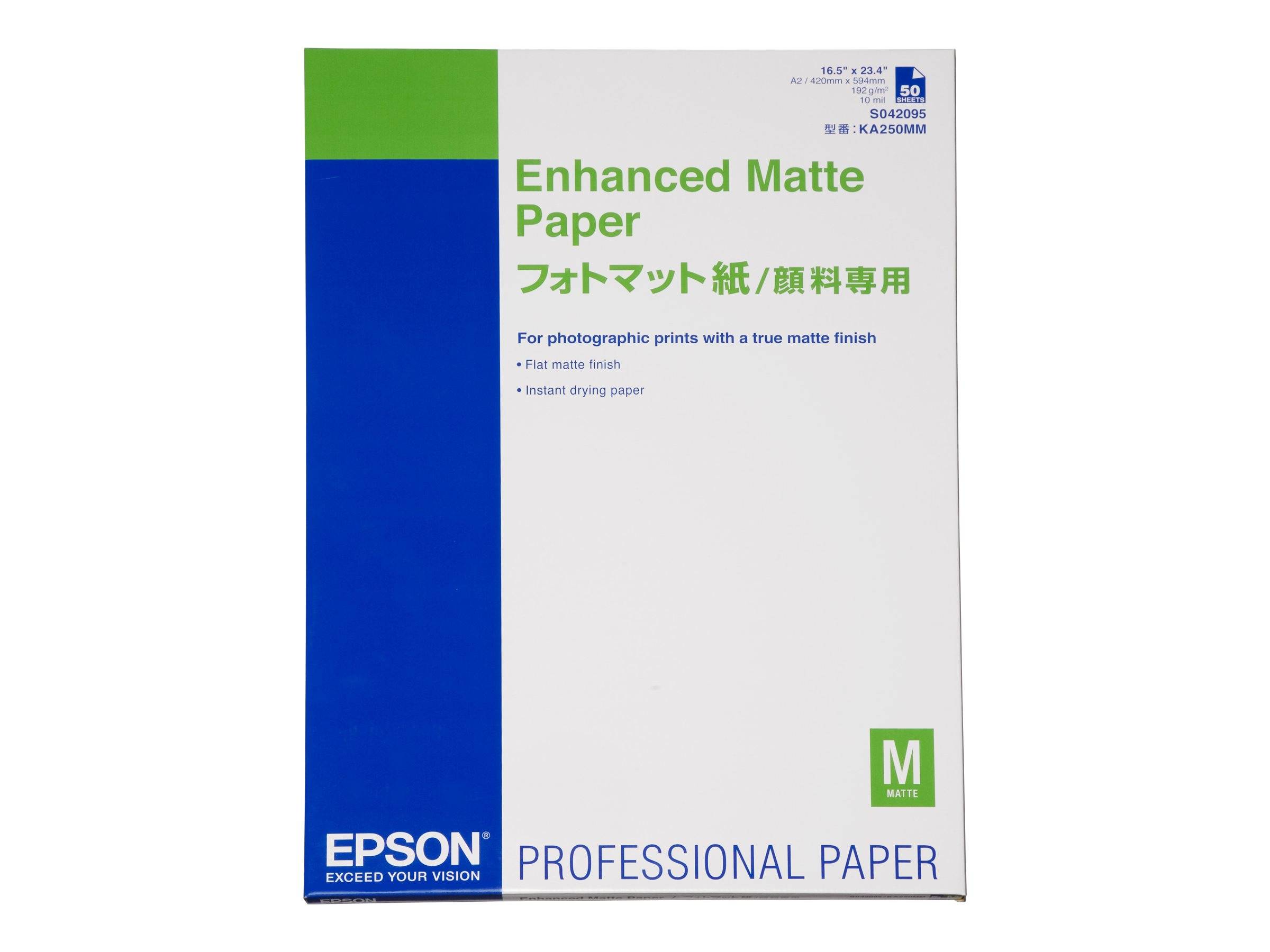 Epson Enhanced Paper, DIN A2, 192g/m² large format media Tinte & Toner Papier-1