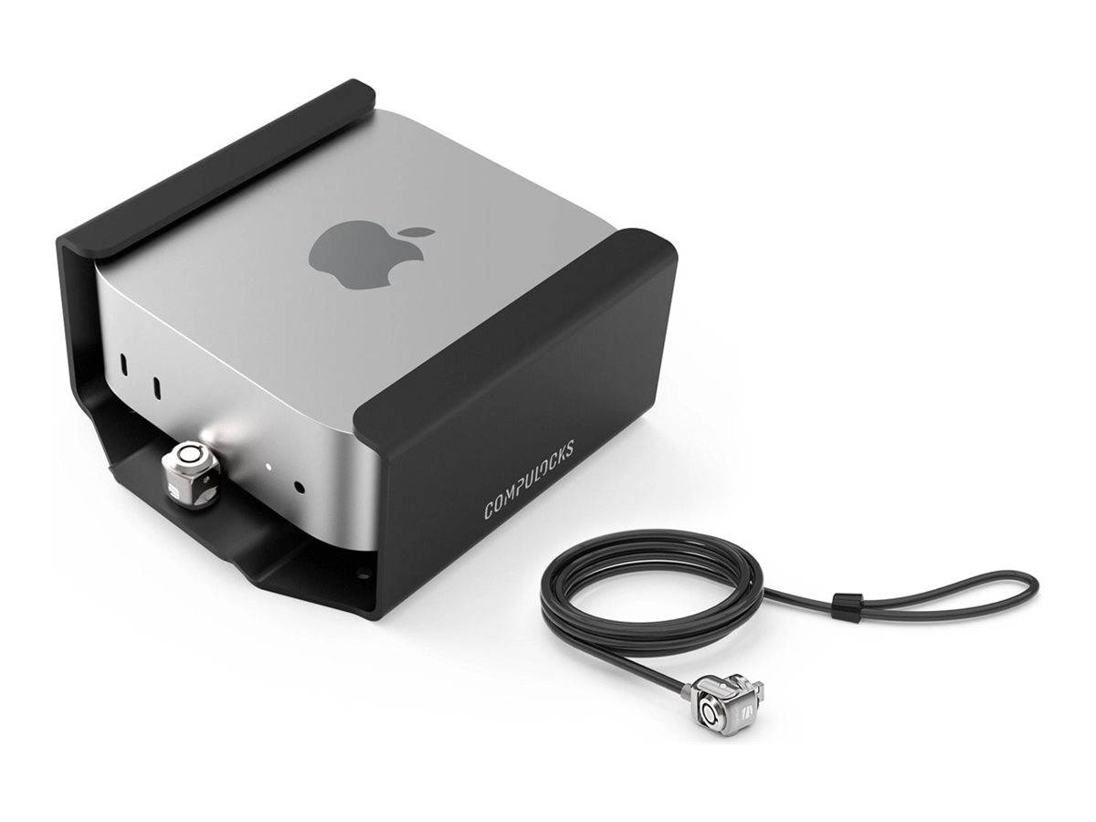 Compulocks Mac Mini Security Mount with Keyed Cable Lock-0