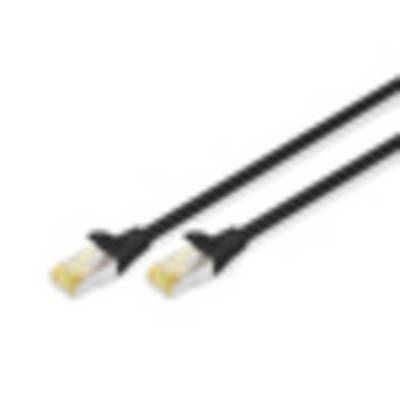 DIGITUS CAT 6A U-FTP Patchkabel Cu PVC AWG 30/7 Farbe Schwarz - Netzwerk - CAT 6a-0