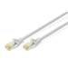 DIGITUS CAT 6A U-FTP Patchkabel Cu PVC AWG 30/7 Farbe Grau flach - Netzwerk - CAT 6a-0