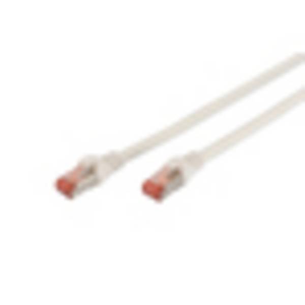CAT 6a U-FTP Patchkabel Cu PVC AWG 30/7 Farbe Weiß flach - Netzwerk - CAT 6a