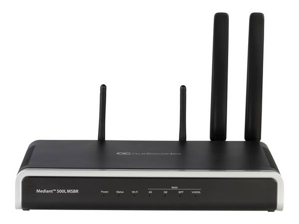AudioCodes Mediant 500L MSBR - Router - DSL-Modem