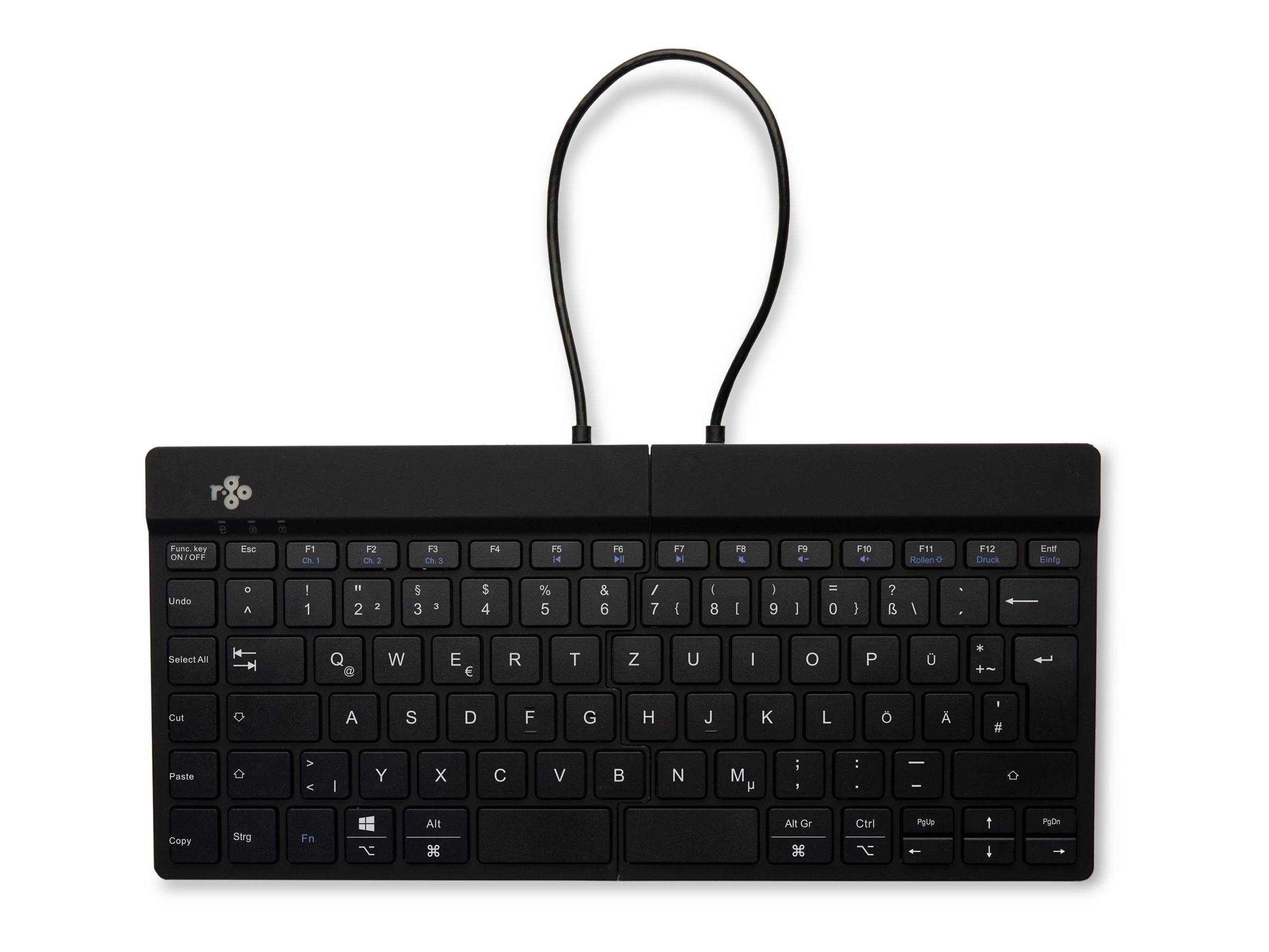 R-Go Ergonomische Tastatur Split break - Tastatur - TL: Deutsch, QWERTZ-0