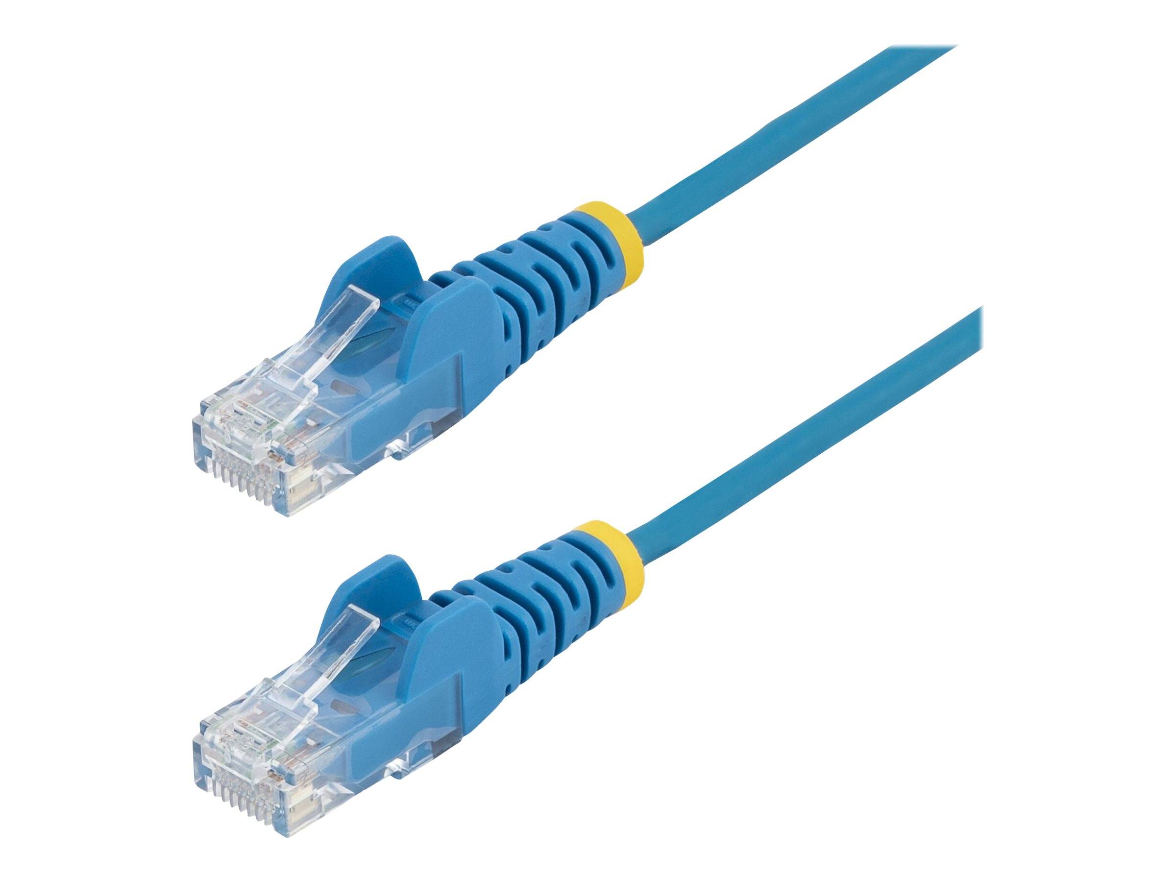 StarTech.com 2m Slim LSZH CAT6 Ethernet Cable, 10 Gigabit Snagless RJ45 100W PoE Patch Cord, CAT 6 10GbE UTP Network-0