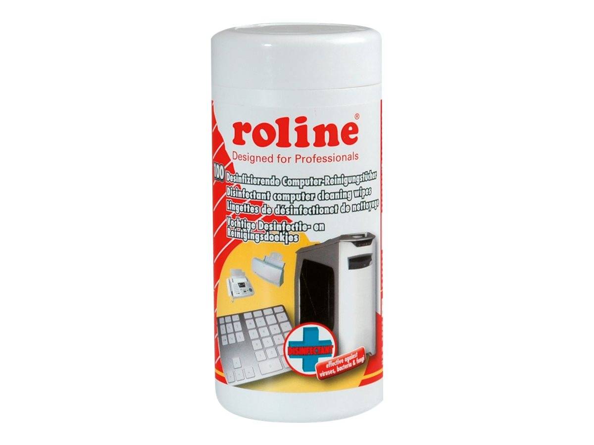 Roline - Reinigungstücher (Wipes) - Multicolor (Packung mit 100 Stück)-0