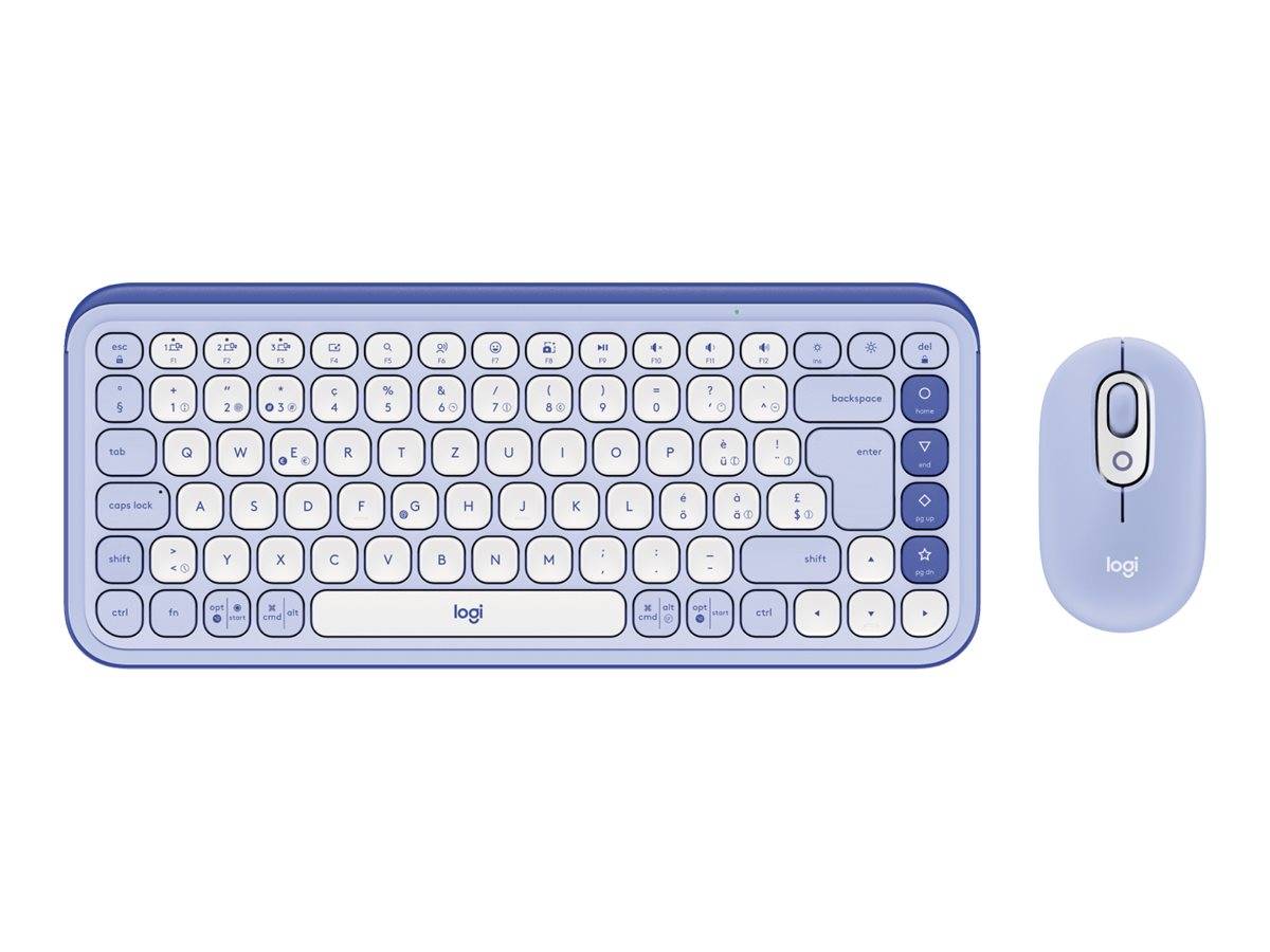 Logitech POP Icon Combo - Tastatur-und-Maus-Set-0