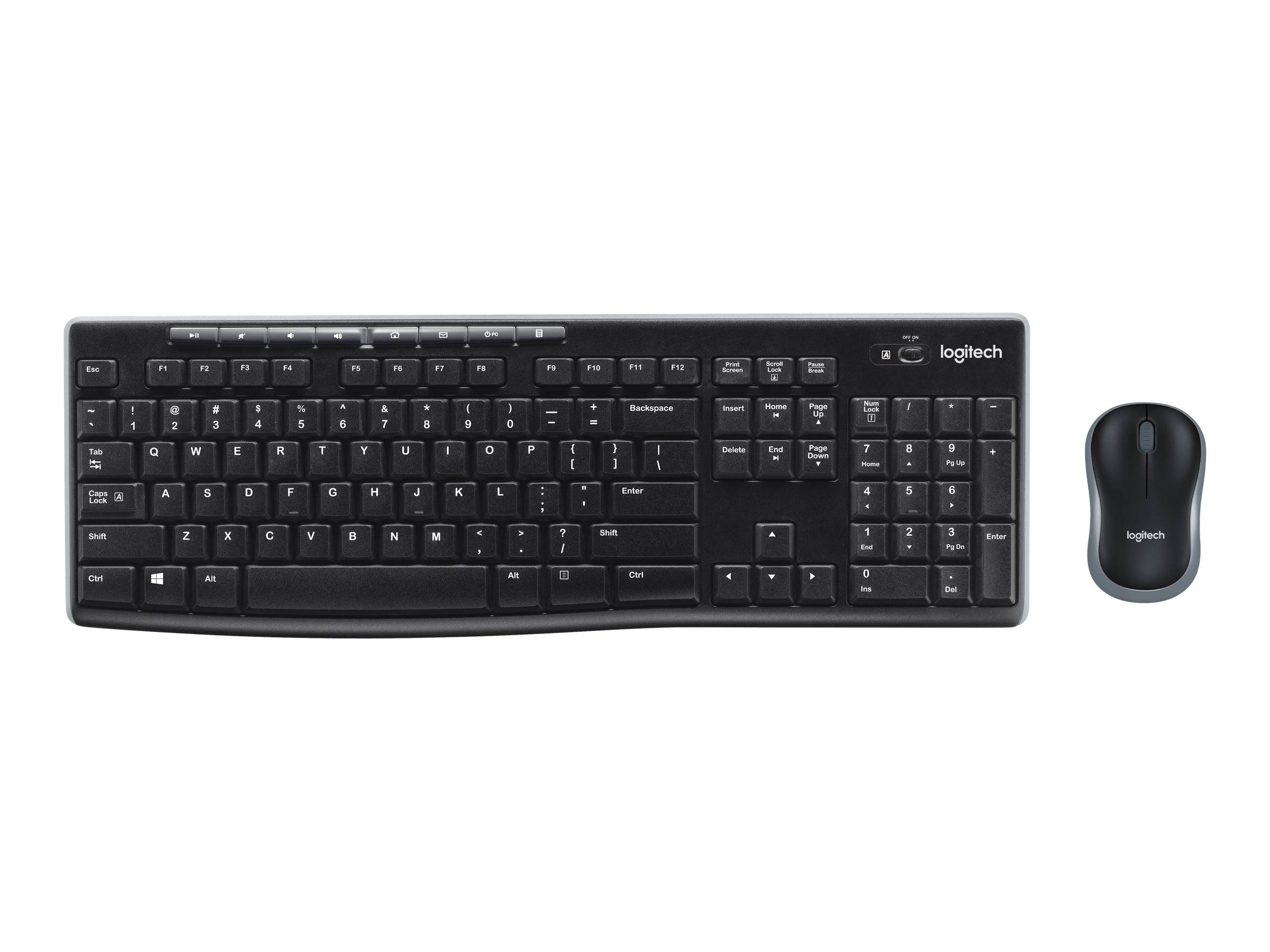 Logitech MK270 Wireless Combo - Tastatur-und-Maus-Setkabellos - 2.4 GHz - QWERTZ-0