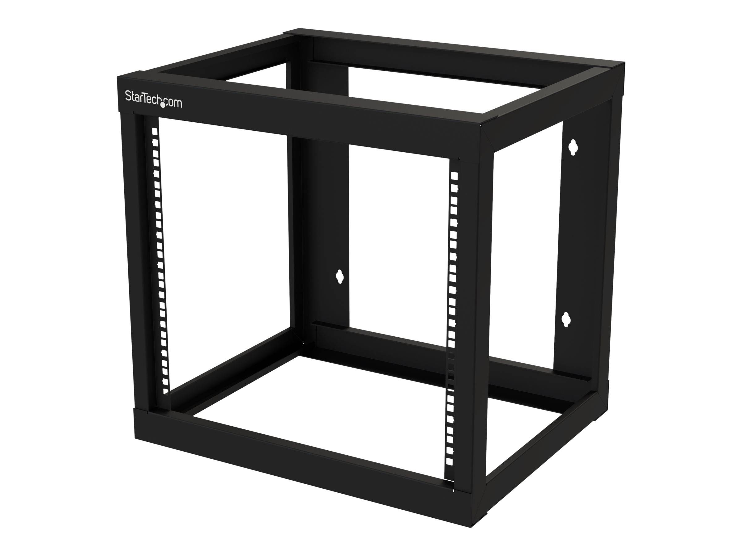 StarTech.com 9U 19" Wall Mount Network Rack 17" Deep 2 Post Open Frame for Serve