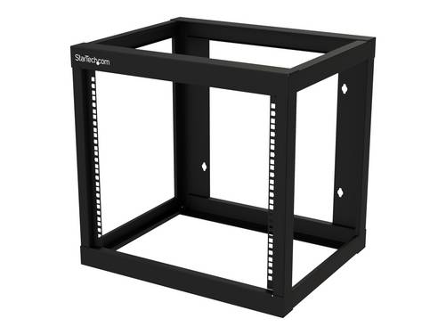 StarTech.com 9U 19" Wall Mount Network Rack 17" Deep 2 Post Open Frame for Serve