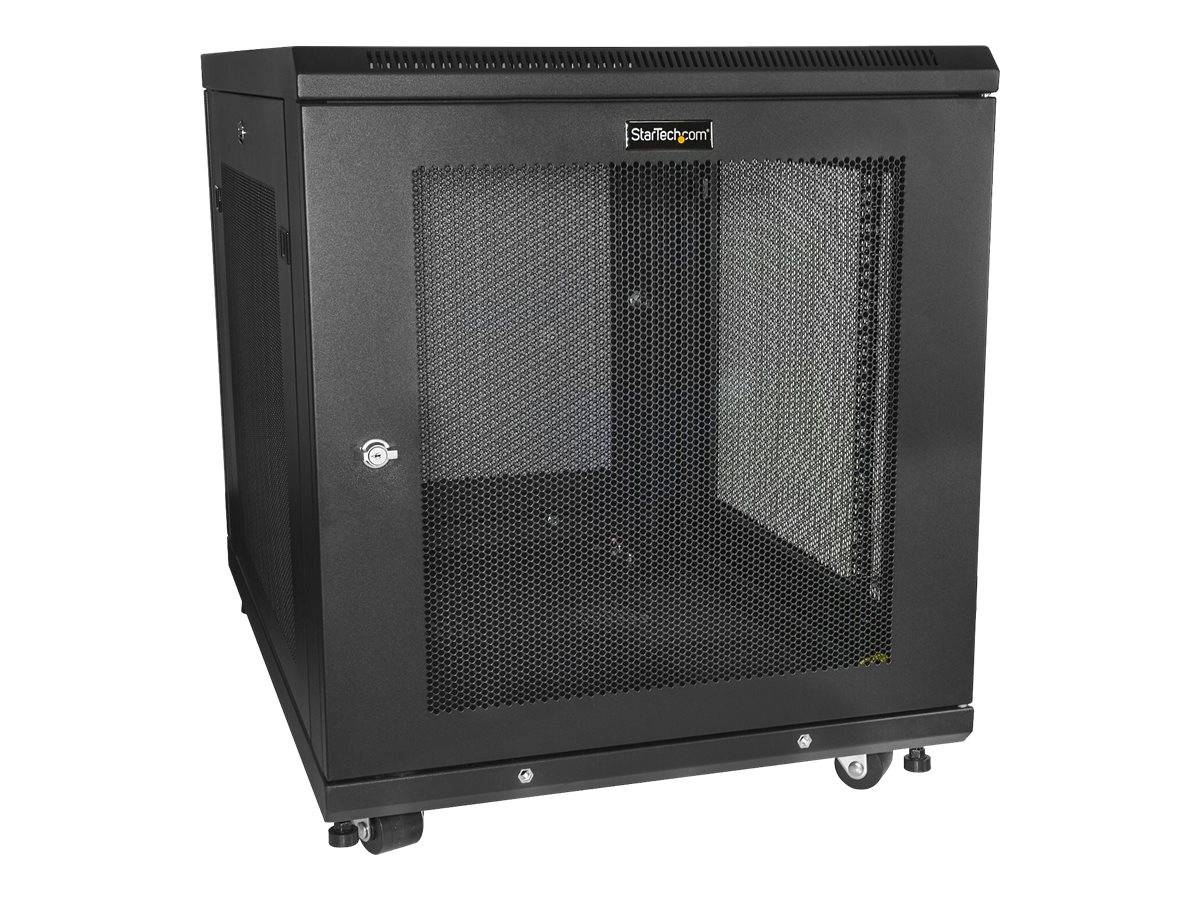 StarTech.com Server Rack Schrank - 78cm tiefes Gehäuse - 12 HE - Netzwerk Server