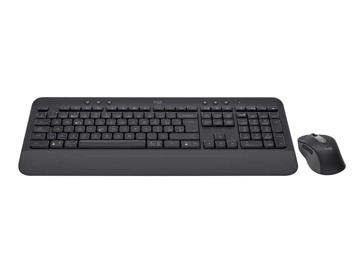 Logitech Signature MK650 Combo for Business - Tastatur-und-Maus-Set - 2.4 GHz, Bluetooth LE - TL: Nordisch, QWERTY-0