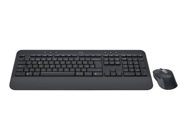 Logitech Signature MK650 Combo for Business - Tastatur-und-Maus-Set - 2.4 GHz, Bluetooth LE - TL: Nordisch, QWERTY
