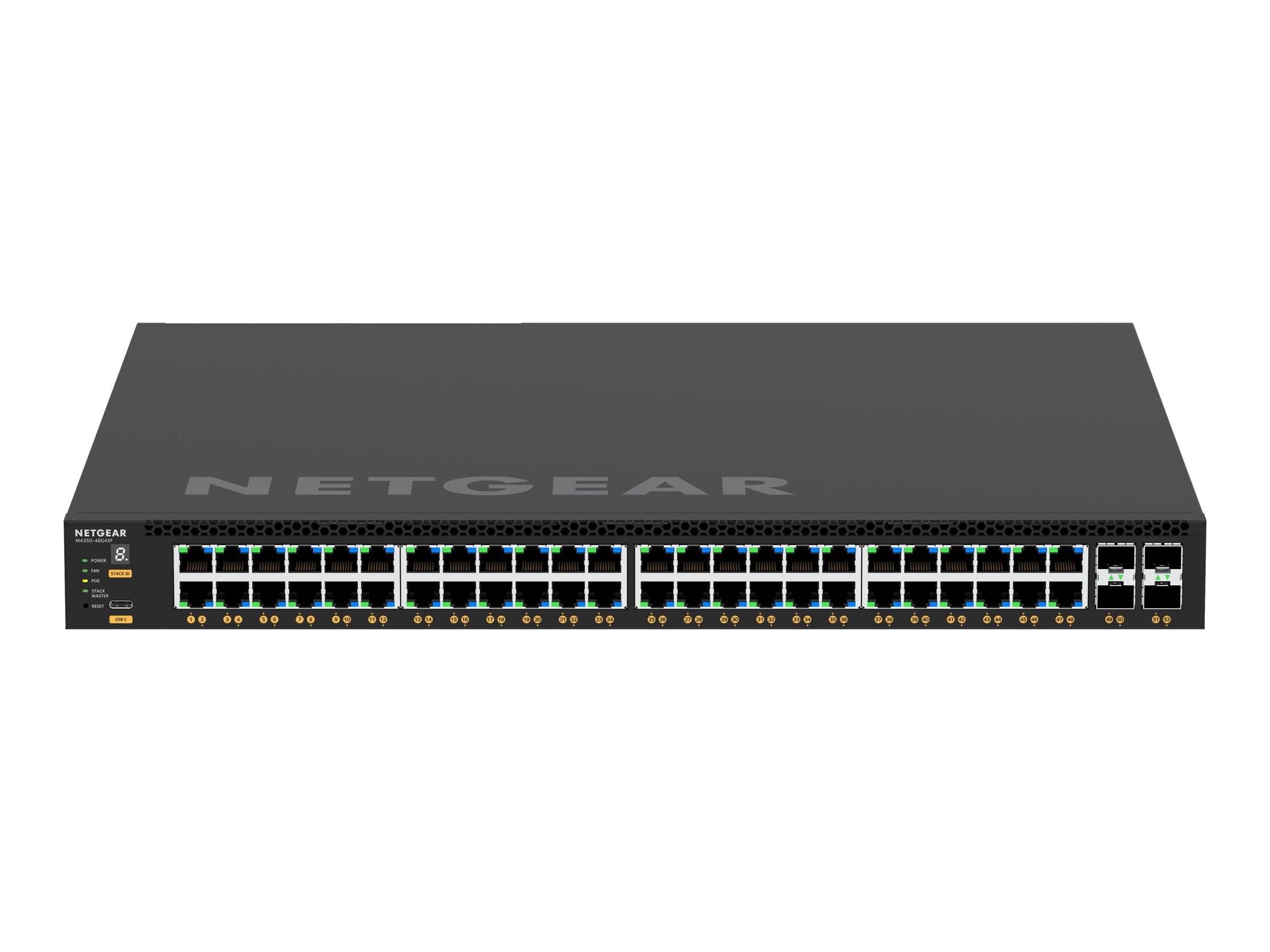 Netgear M4350-48G4XF - Switch - L3 - managed - 48 x 10/100/1000 (PoE+)-0