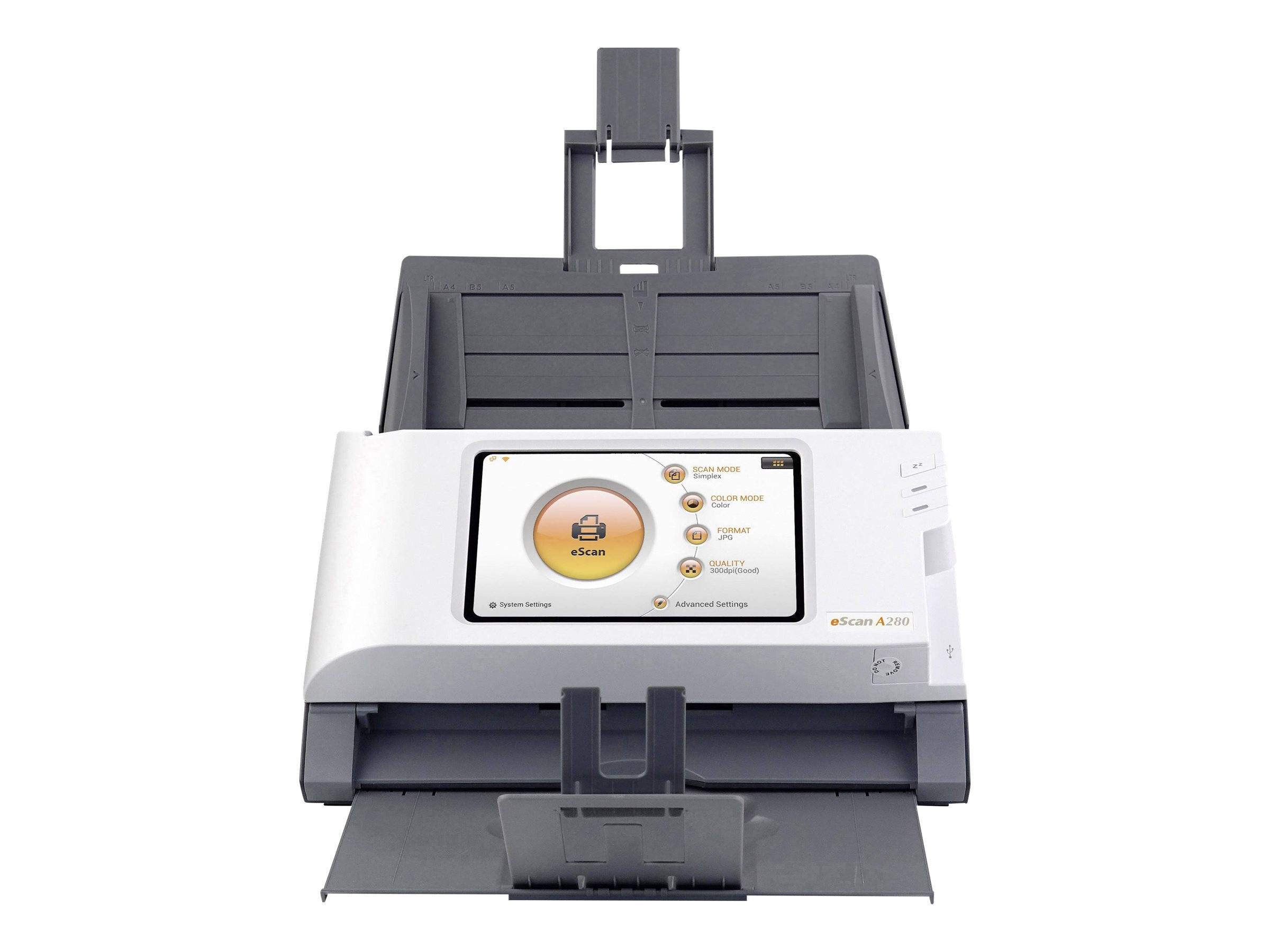 Plustek eScan A280 - Essential - Dokumentenscanner - CCD - Duplex - Legal - 600-0