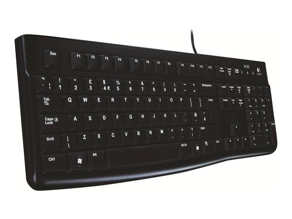 Logitech K120 - Tastatur - USB - TL: US, QWERTY